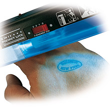 Luminous stamping ink I